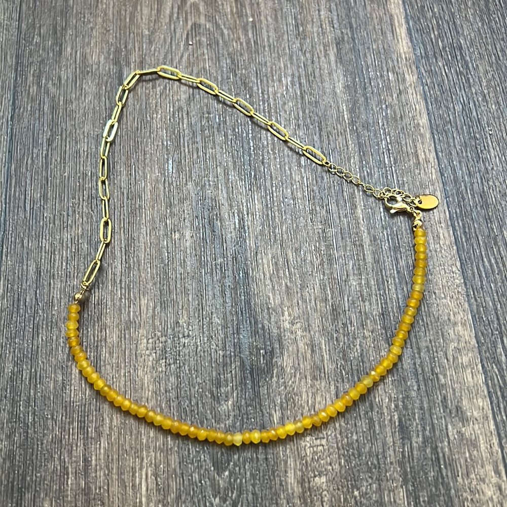 LUELLA NECKLACE - MALAYSIAN JADE